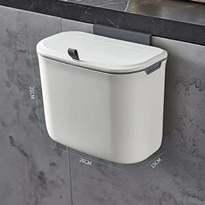 Пластична канта со капак и држач | Компактна - кујна, бања, канцеларија