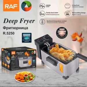 Електрична фритеза RAF 3L | Совршено крцкави резултати за вашата кујна
