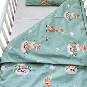 Бебешка постелнина – Жирафа (100% Памук)